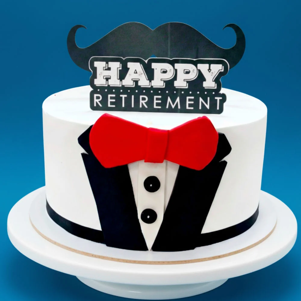 Happy retirment cake