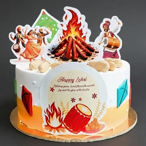 Lohri Special cake