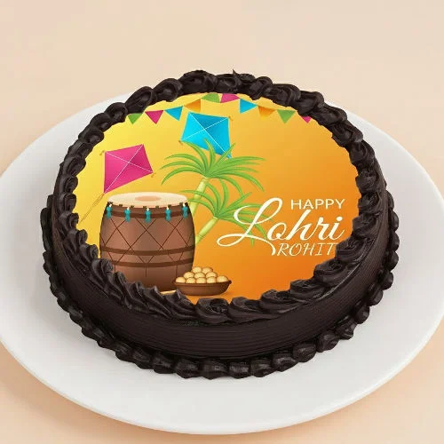 Lohri chocolate cake